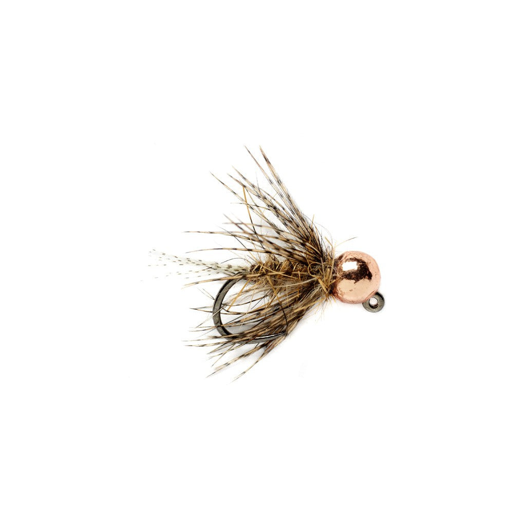 Tung Bomb March Brown Jig Barbless