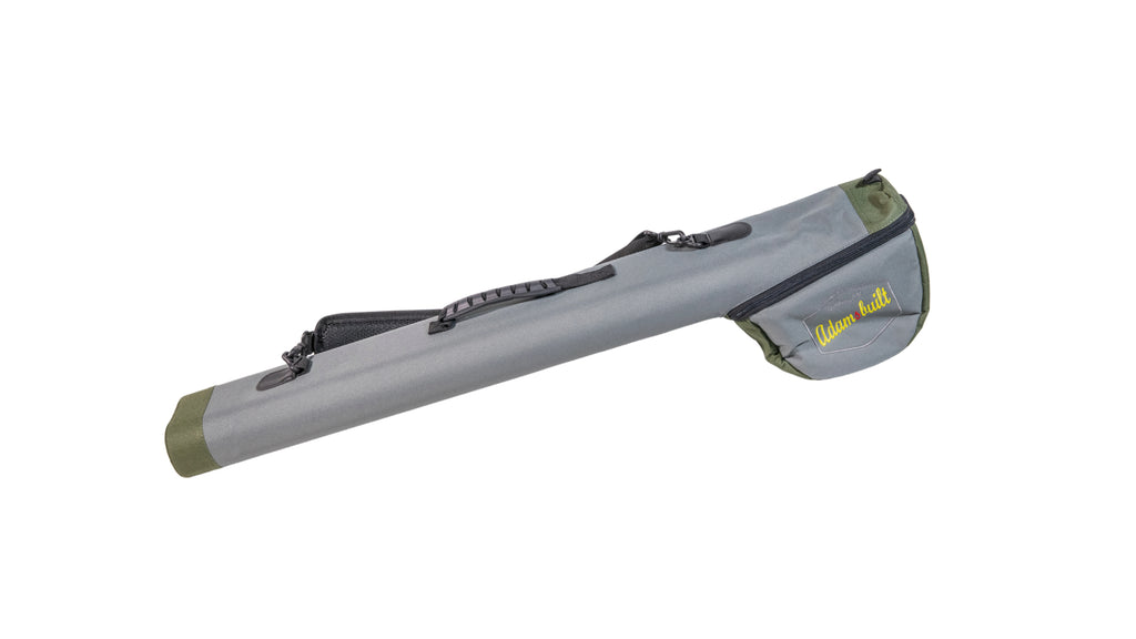 Adamsbuilt Tailwater Double 4pc Rod Case w/ Pouch, 32″