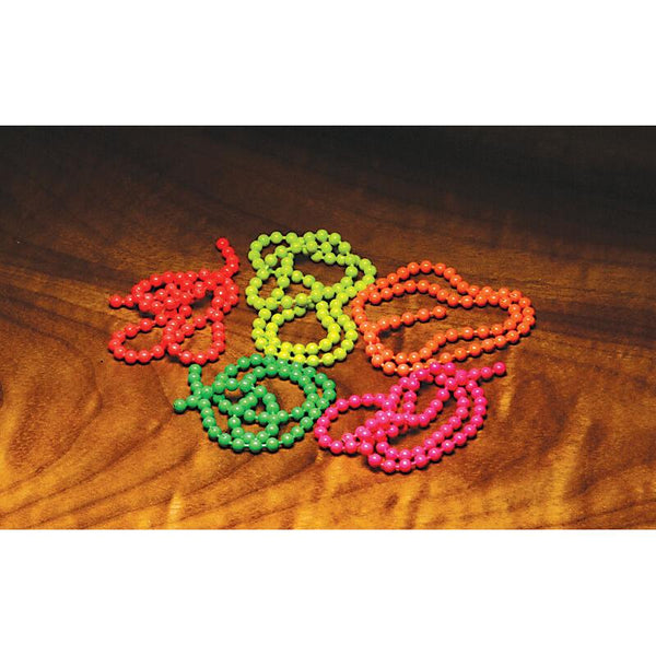 Hareline Flourescent Bead Chain