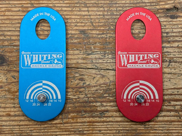 Whiting Hackle Guage