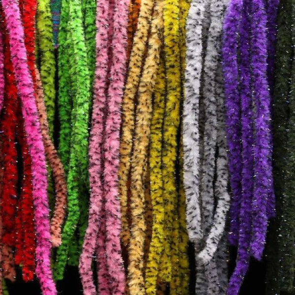 Hareline UV Mottled Mop Chenille