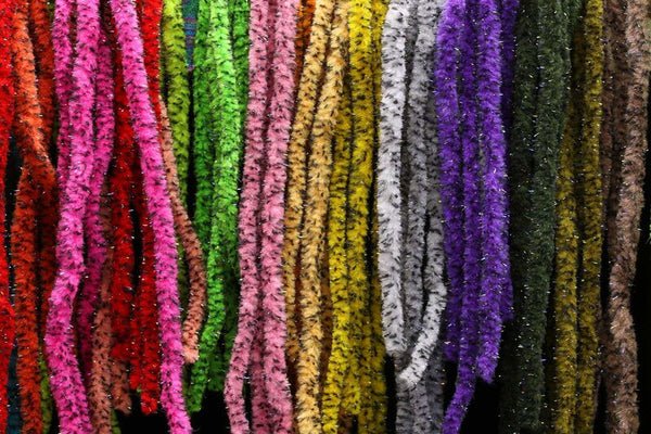 Hareline UV Mottled Mop Chenille