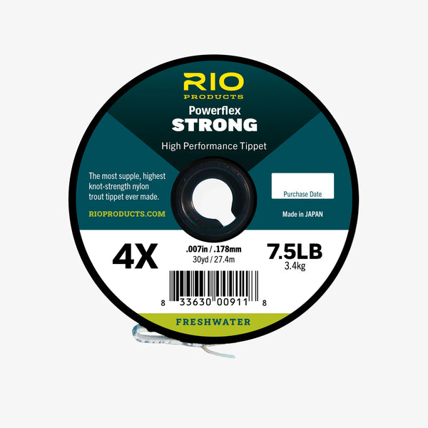 Rio Powerflex Strong Tippet - Fly Fishing Specialties